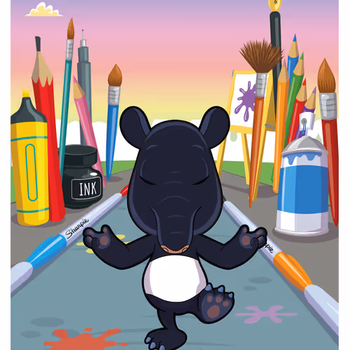 Tasteful Malayan Tapir #45452