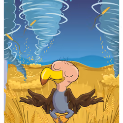 Bubbly Buzzard #50934