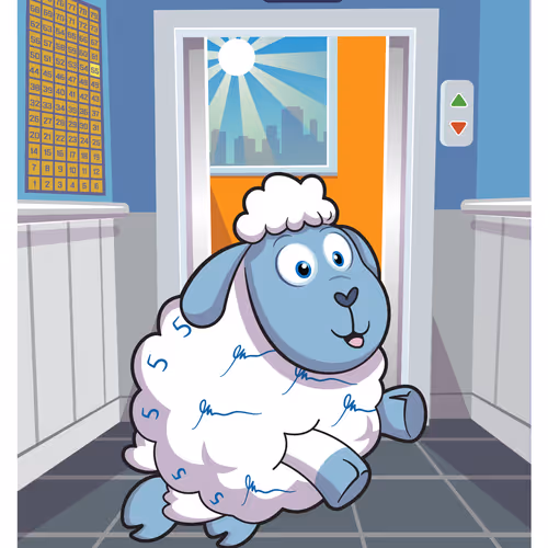 Lit Lamb #49616