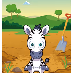 Zestful Zebra #13570