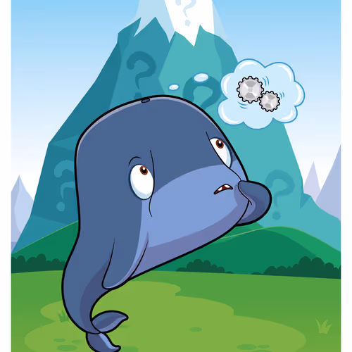 Serious Sperm Whale #43780
