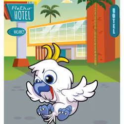 Courageous Cockatoo #12205