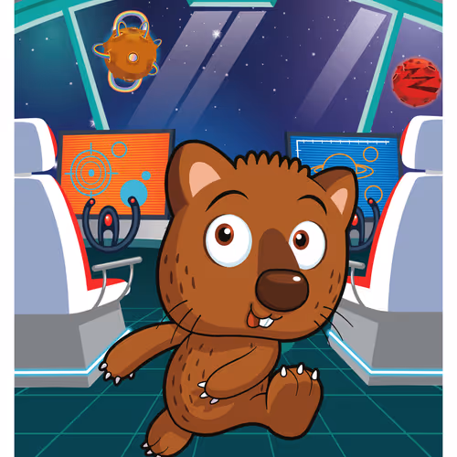 Hard-Working Wombat #16725