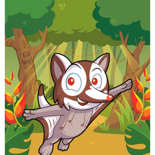Gleeful Sugar Glider #25319