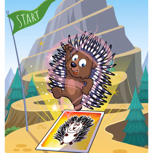 Positive Porcupine #7409