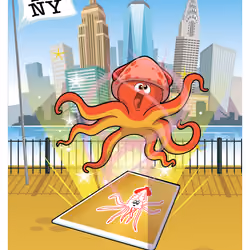 Sympathetic Squid #8916