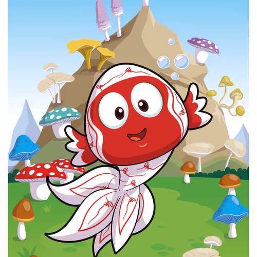 Graceful Goldfish #14637