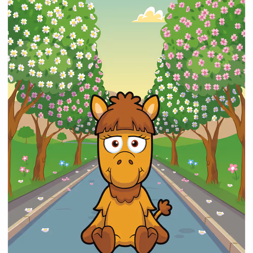 Caring Camel #35161
