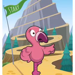 Forthright Flamingo #20886