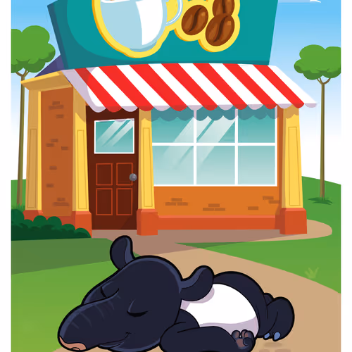 Tasteful Malayan Tapir #47599