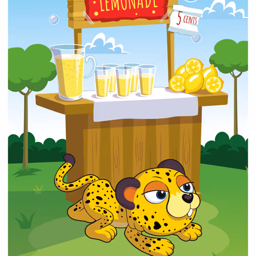 Charming Cheetah #13669