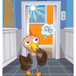 Bubbly Buzzard #51383