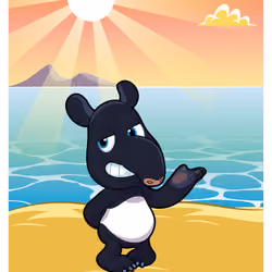 Tasteful Malayan Tapir #50848