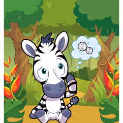 Zestful Zebra #38165