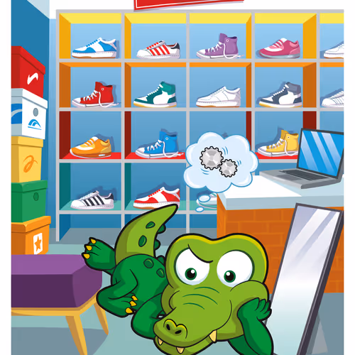Clever Crocodile #33544