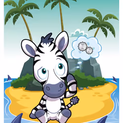 Zestful Zebra #28964