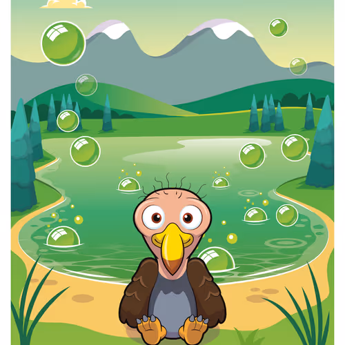 Bubbly Buzzard #25089