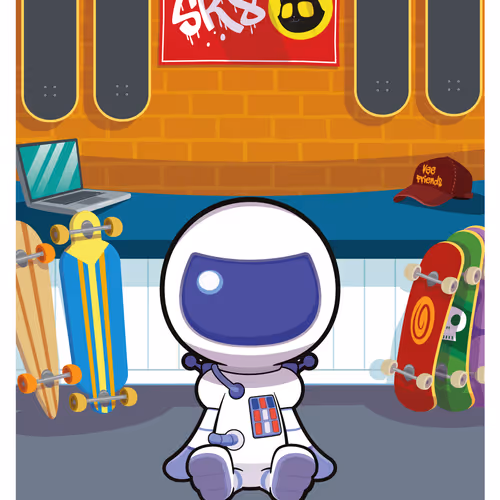Adventurous Astronaut #31490