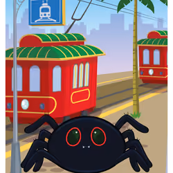 Smooth Spider #54626