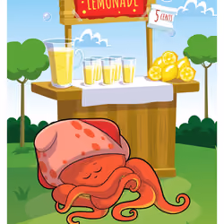 Sympathetic Squid #19676