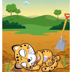 Likable Leopard #34429