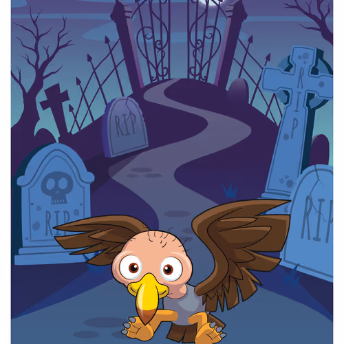 Bubbly Buzzard #17107