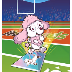 Polished Poodle #7352