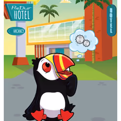 Productive Puffin #31018