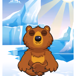 Gracious Grizzly Bear #25236