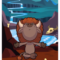 Brave Bison #24319