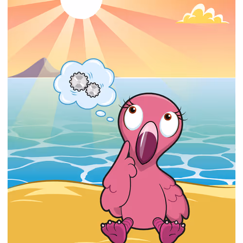 Forthright Flamingo #48712