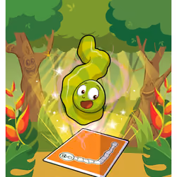 Glowing Glow Worm #4202