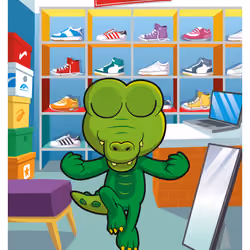 Clever Crocodile #11602