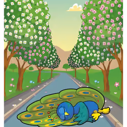 Practical Peacock #21710
