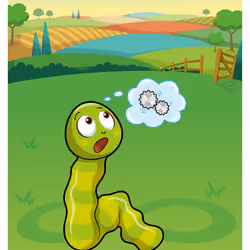 Glowing Glow Worm #21489