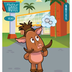 Wily Wild Boar #21397