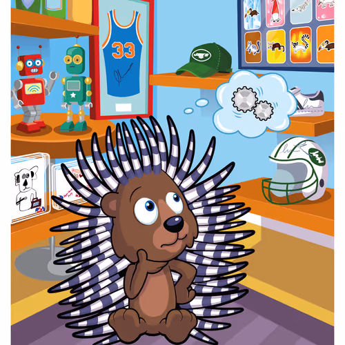Positive Porcupine #37164