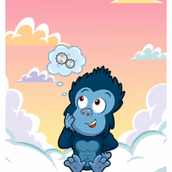 Gratitude Gorilla #25290