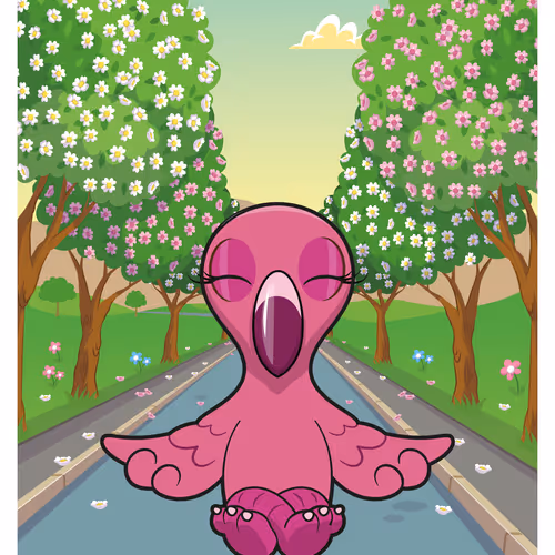 Forthright Flamingo #46599