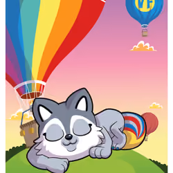 Whimsical Wolf #53330