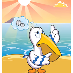 Peaceful Pelican #47703