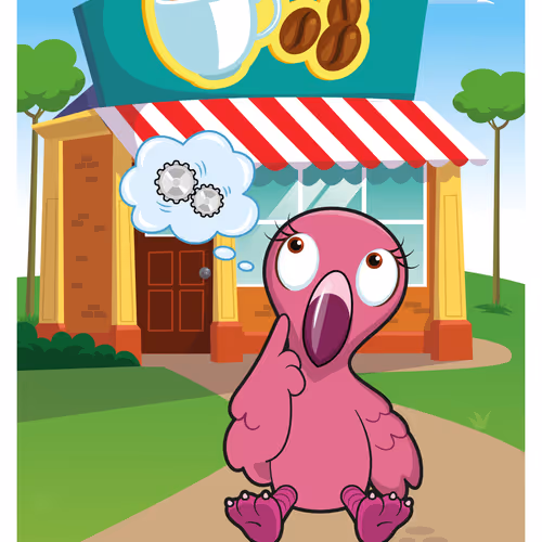 Forthright Flamingo #18354