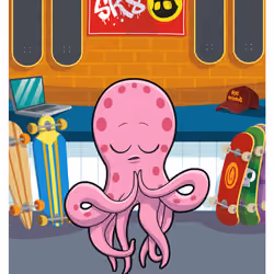 Outgoing Octopus #52746