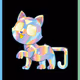 Very, Very, Very, Very, Lucky Black Cat #9575