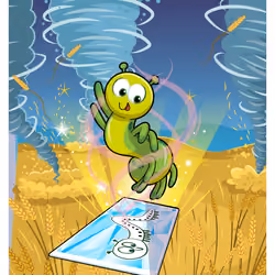 Independent Inch Worm #5186