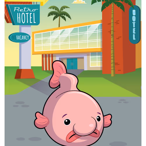 Bashful Blobfish #42742