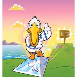 Peaceful Pelican #7060