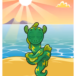 Energetic Electric Eel #13080