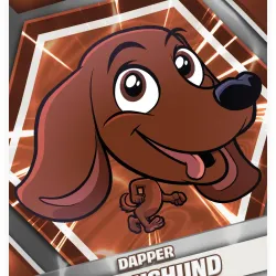Dapper Dachshund #18628