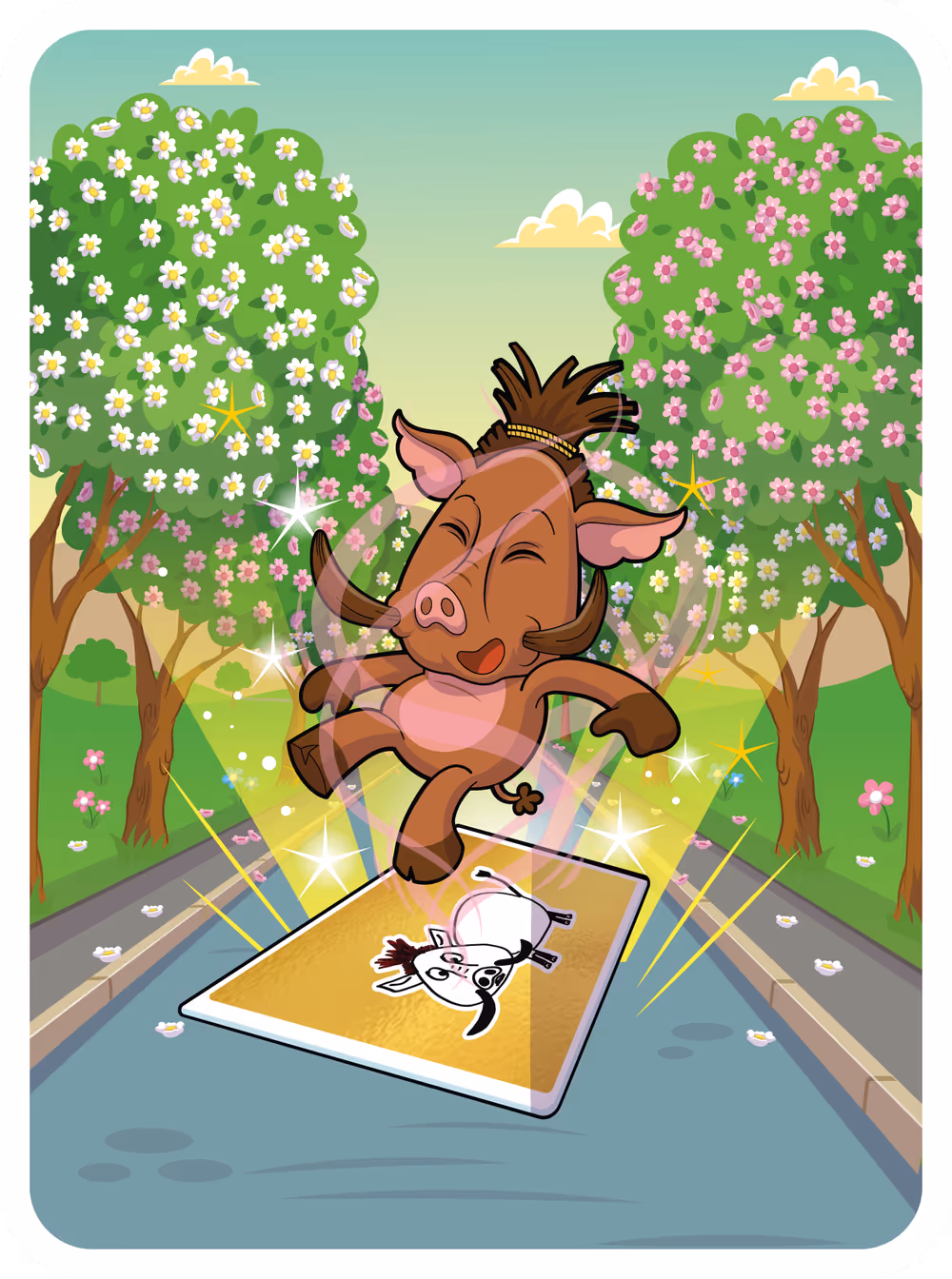 Wily Wild Boar #9954